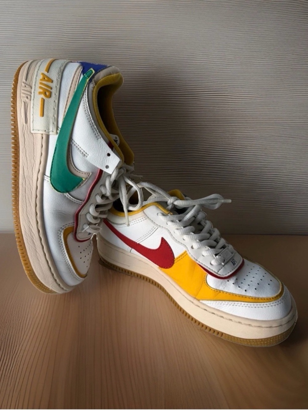 Nike Air Force 1 Shadow Multi-Color CI0919-118 Women’s Size 5.5 / Kids 4Y